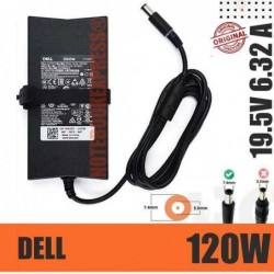 Cargador 19.5V 130W  Formato para G15 5520 - tipo PA-4E Disponible...