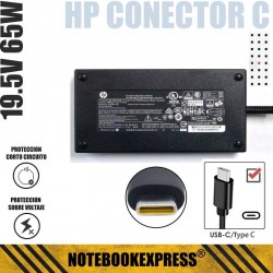 Cargador Notebook HP 19.5v 65w conector C Original