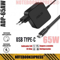 Cargador Modelo Zenbook UX560UA 65W Asus delivery stgo onsite Gratis