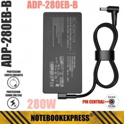 Cargador para TUF F17 FX707ZM-RS74 280W Asus con Serv. de entrega...