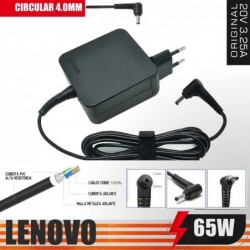 Cargador Lenovo 20V 3.25A 65w 4.0mm x 1.7mm