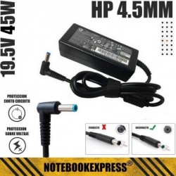 Cargador HP 19.5v 2.31A 45w 4.5mm