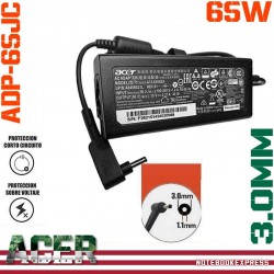 Cargador Acer 19V 3.42A 65W 1.1x3.0mm