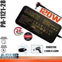 Cargador Asus 19V 6.32A 120W 2.5mm x 5.5mm