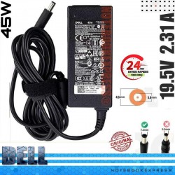 Cargador Dell 19.5V 2.31A 45W 4.5 x 3.0mm