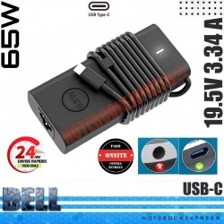 Cargador Dell 19.5V 3.34A 65W Punta-C