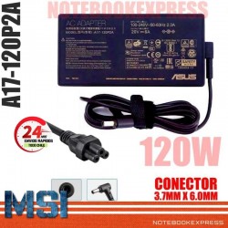 Cargador MSI-Asus 20V 6.32A 120W 3,7 x 6.0mm