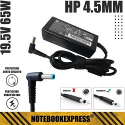 Cargador HP 19.5v 3.33A 65w 4.5mm