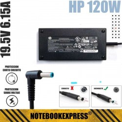 Cargador HP 19.5v 6.15A 120w 4.5mm