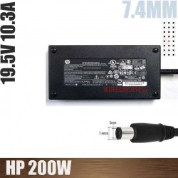 Cargador HP 19.5v 10.3A 200w 7.4mm