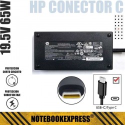 Cargador HP 19.5v 3.33A 65w Punta C